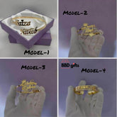 Double Name metal kada | Kada | Gift for him | Gift for her - BBD GIFTS